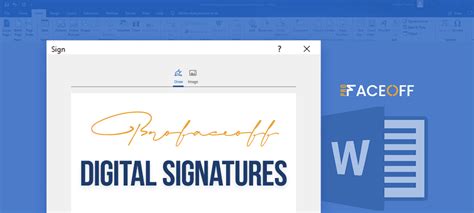 microsoft word multiple digital signatures